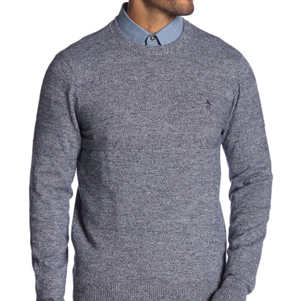 Original Penguin BNWT crew neck gray sweater